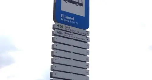 PARADERO SITP BARRIO EL LAUREL  131A05